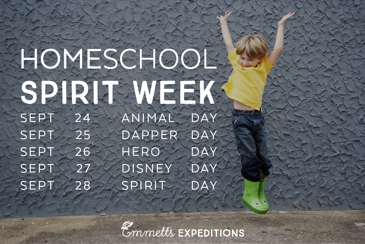 homeschool spirit week