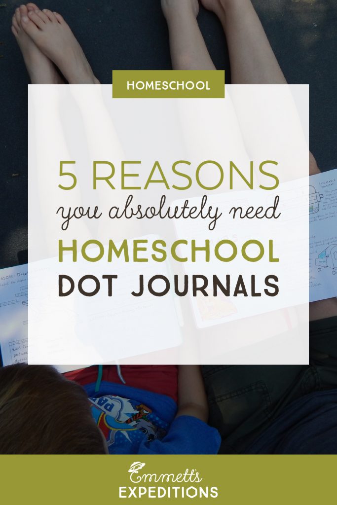 5 reasons you absolutely need homeschool dot journals