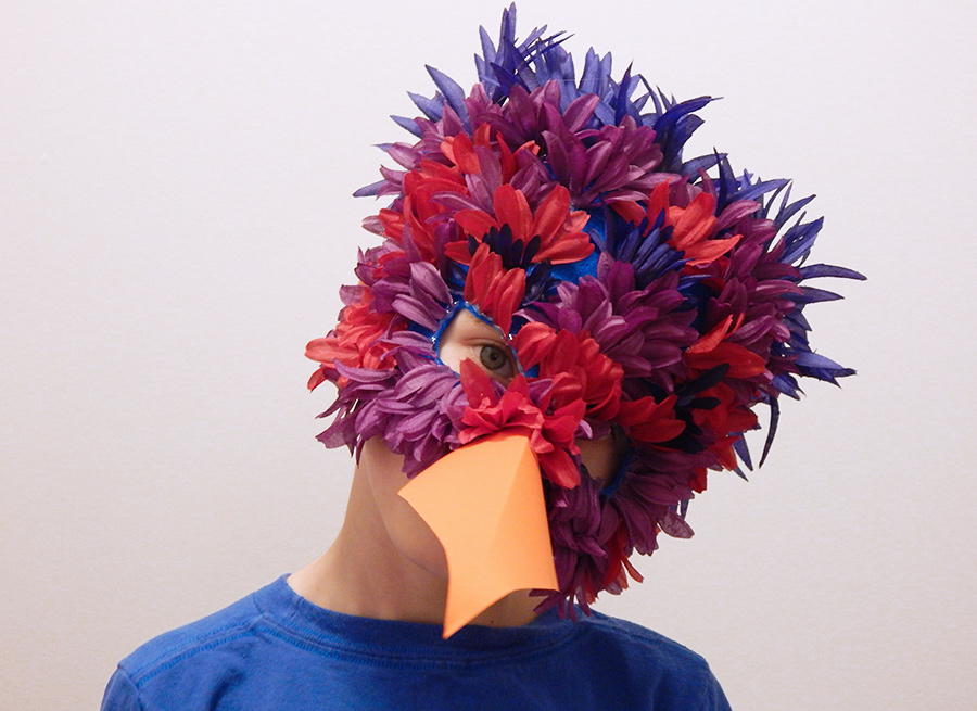 DIY Parrot Mask Feature